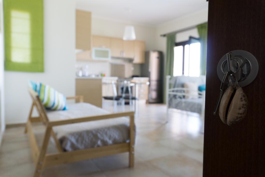 Apartmán Porfyra'S Island Makrýgialos Exteriér fotografie
